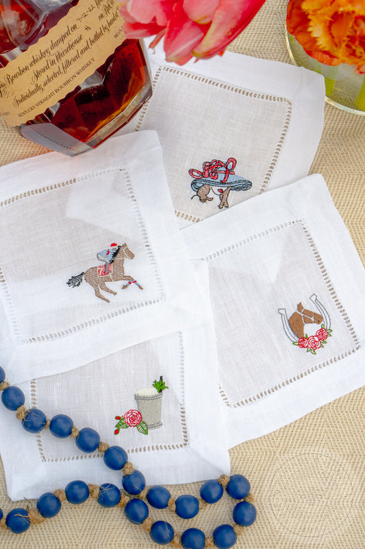 embroidered napkins for wedding