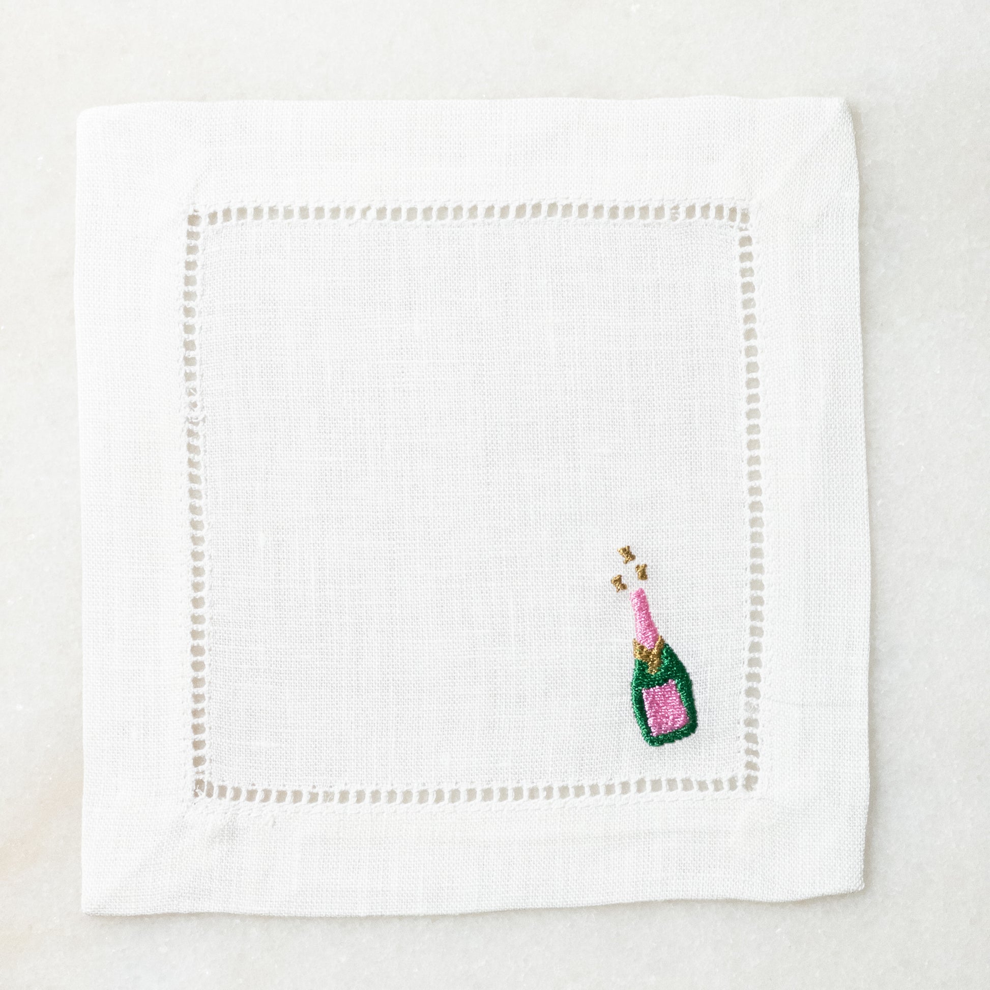 embroidered cocktail napkins for wedding 