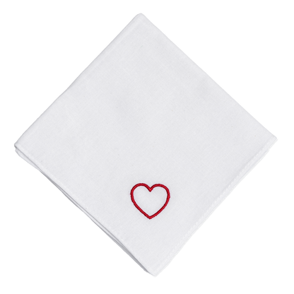 Heart Hankie All Proceeds Benefit the Leukemia and Lymphoma Society Housewarming Gift