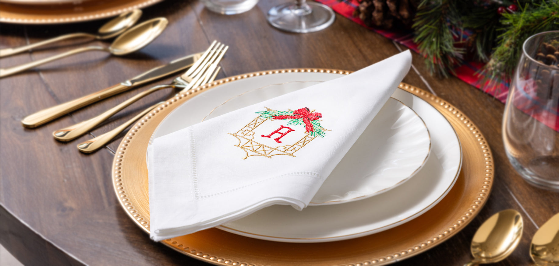 Embroidered Napkins