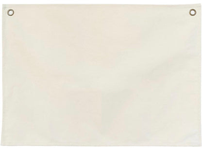 Custom Embroidered Canvas Banner with Logo, Crest or other Design