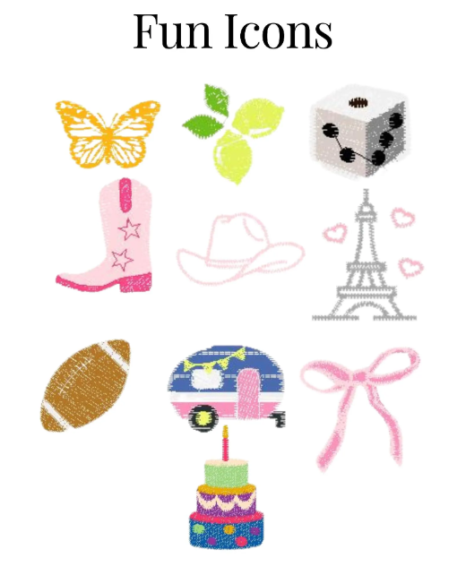 Embroidered Ribbed Socks For Kids