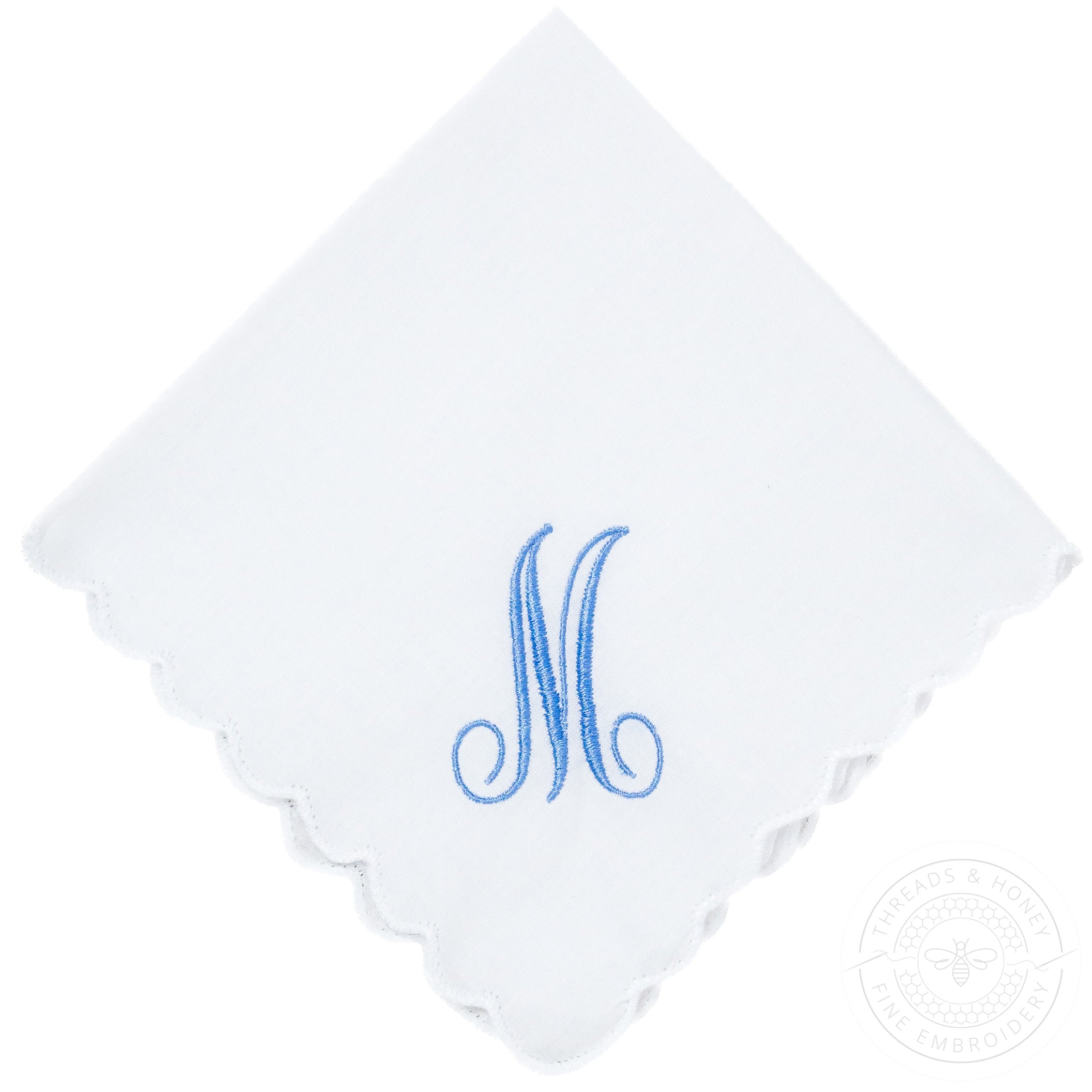 Ladies sale monogrammed handkerchiefs